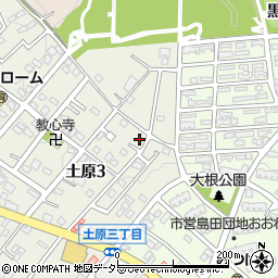 愛知県名古屋市天白区土原3丁目908-2周辺の地図