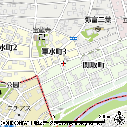 愛知県名古屋市瑞穂区関取町9周辺の地図