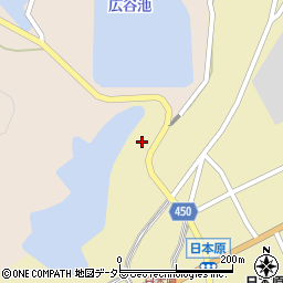 岡山県津山市日本原82周辺の地図