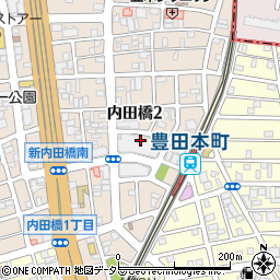 豊田本町市街地住宅周辺の地図