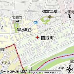 愛知県名古屋市瑞穂区関取町12-1周辺の地図