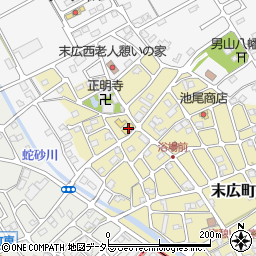 片岡薬店周辺の地図