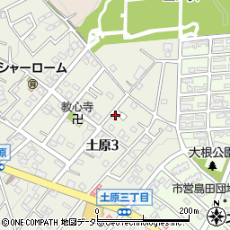 愛知県名古屋市天白区土原3丁目905-2周辺の地図