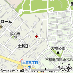 愛知県名古屋市天白区土原3丁目908周辺の地図