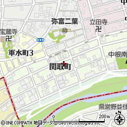 愛知県名古屋市瑞穂区関取町122周辺の地図