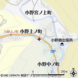 京都府京都市北区小野上ノ町29周辺の地図