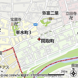愛知県名古屋市瑞穂区関取町14周辺の地図