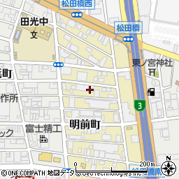 愛知県名古屋市瑞穂区明前町7周辺の地図