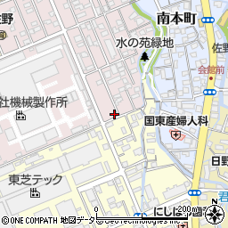 静岡県三島市緑町21-17周辺の地図