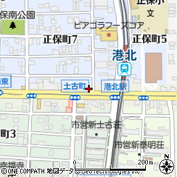 愛知県名古屋市港区川西通5丁目9周辺の地図