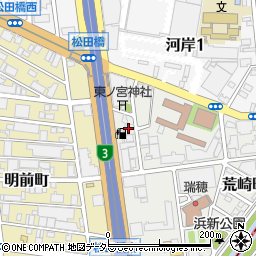 三晃合成工業株式会社周辺の地図