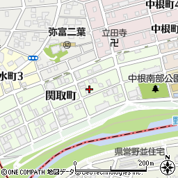 愛知県名古屋市瑞穂区関取町103周辺の地図