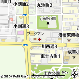 プルコギ亭 名古屋港区総本店周辺の地図