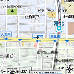 愛知県名古屋市港区川西通5丁目11-2周辺の地図