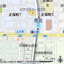 愛知県名古屋市港区川西通5丁目7周辺の地図