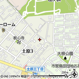 愛知県名古屋市天白区土原3丁目908-5周辺の地図