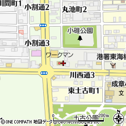 カレーハウスＣｏＣｏ壱番屋港区土古店周辺の地図