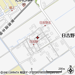 滋賀県近江八幡市日吉野町391周辺の地図