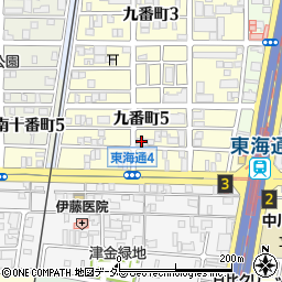 ジェーティエー周辺の地図