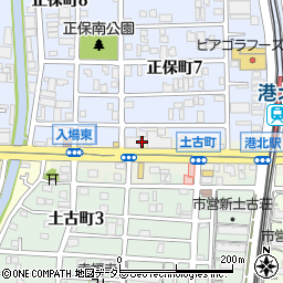 愛知県名古屋市港区川西通5丁目13-3周辺の地図