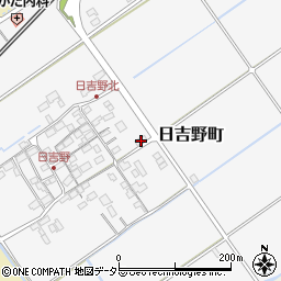 滋賀県近江八幡市日吉野町964周辺の地図
