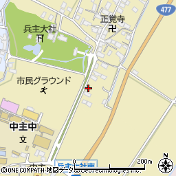 滋賀県野洲市五条581周辺の地図