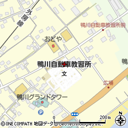 千葉県鴨川市広場850-1周辺の地図