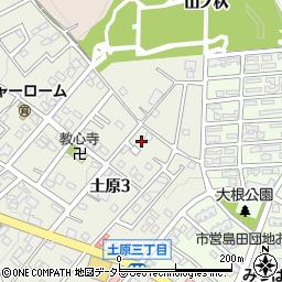 愛知県名古屋市天白区土原3丁目905周辺の地図