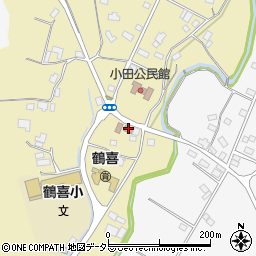 鏡野小田郵便局周辺の地図