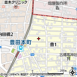 グリーンリーフ豊田本町周辺の地図