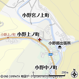 京都府京都市北区小野上ノ町17周辺の地図