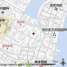 りんく大津浦の郷　デイサービス周辺の地図