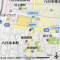 京都銀行八日市支店 ＡＴＭ周辺の地図