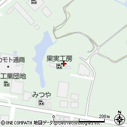 株式会社果実工房　奈義工場周辺の地図