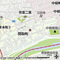 愛知県名古屋市瑞穂区関取町119周辺の地図