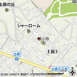 愛知県名古屋市天白区土原3丁目309周辺の地図