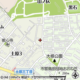 愛知県名古屋市天白区土原3丁目823周辺の地図