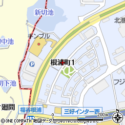 〒470-0217 愛知県みよし市根浦町の地図