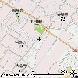 滋賀県近江八幡市江頭町1129周辺の地図