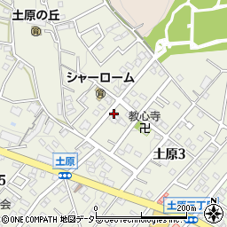 愛知県名古屋市天白区土原3丁目307周辺の地図