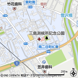 メイプル薬局　三島店周辺の地図