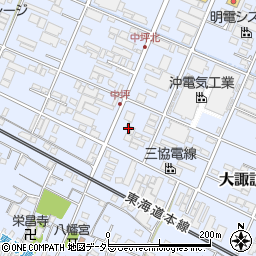 麺乃 野狐禅周辺の地図