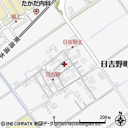 滋賀県近江八幡市日吉野町381周辺の地図