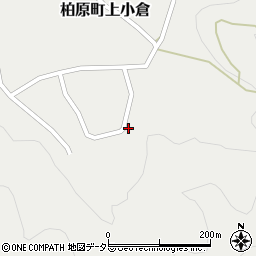 兵庫県丹波市柏原町上小倉630周辺の地図