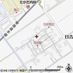 滋賀県近江八幡市日吉野町388周辺の地図