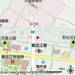 ピザハット　東近江店周辺の地図