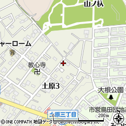 愛知県名古屋市天白区土原3丁目905-9周辺の地図