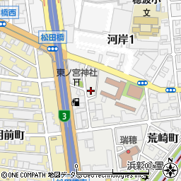 愛知県名古屋市瑞穂区神穂町3周辺の地図