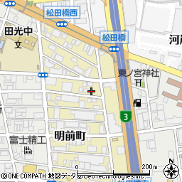 愛知県名古屋市瑞穂区明前町5-23周辺の地図
