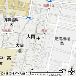 メディオ薬局　大岡高田店周辺の地図